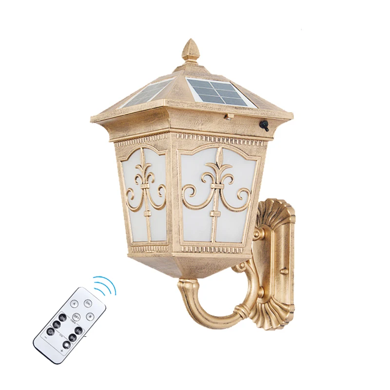 Solar Garden Light - 태양광 충전식 방수 벽등 - 테라스,