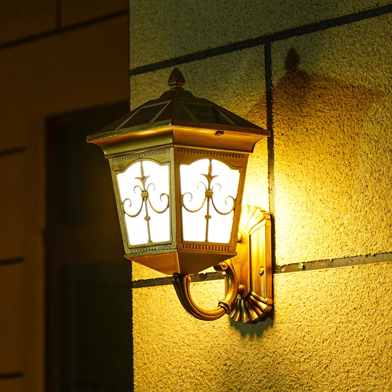 태양광 충전식 방수 벽등 - 테라스, 정원, 빌라용 - - Solar Garden Light 리뷰 및 가격