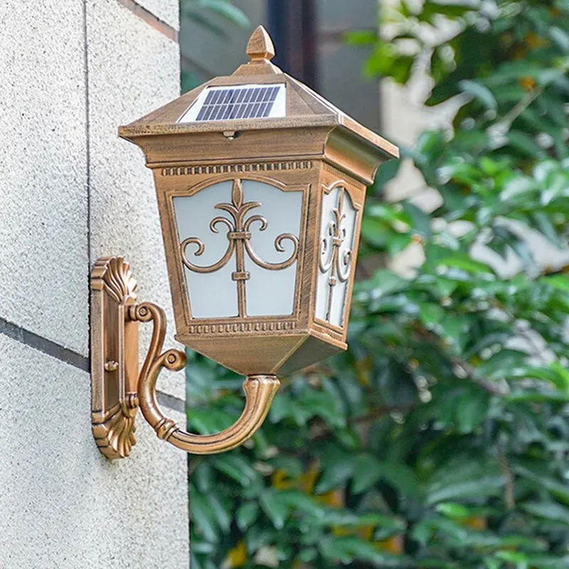 태양광 충전식 방수 벽등 - 테라스, 정원, 빌라용 - - Solar Garden Light 리뷰 및 가격