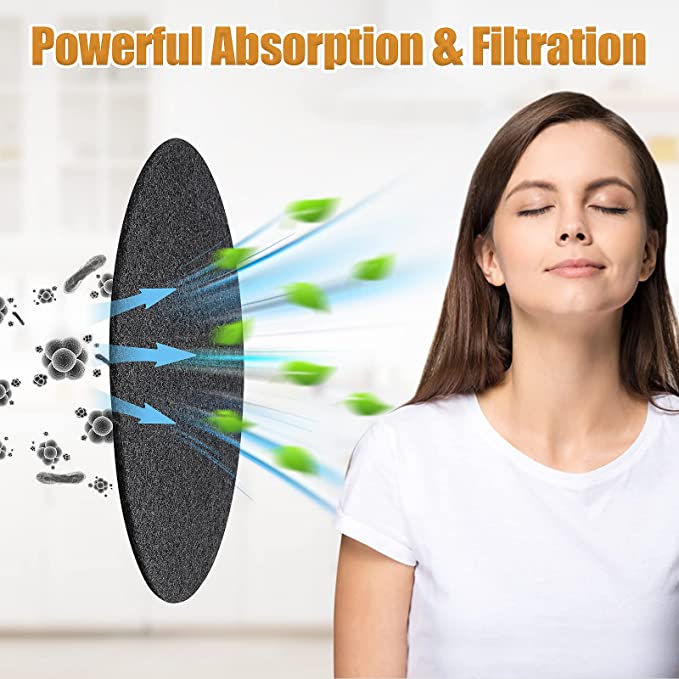 16개들이 휴지통용 필터 세트, 둥근 모양, 휴대용,  - Compost Bin 리뷰 및 가격