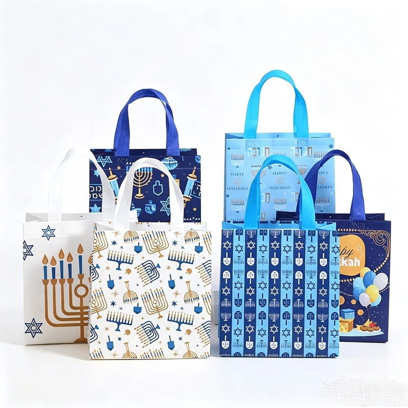 세련된 디자인의 유대교 명절용 부직포 토트백 50개 세 - Reusable Bag 리뷰 및 가격