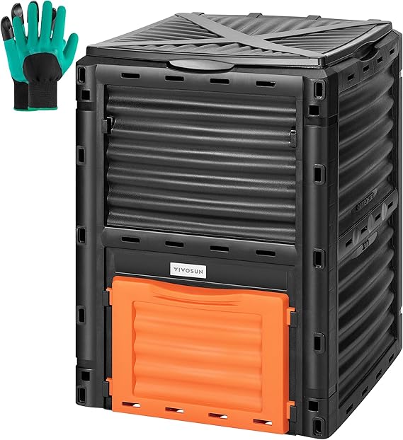 대용량 갤런 야외 퇴비통, 간편한 조립으로 유기 폐기물 - Compost Bin 리뷰 및 가격