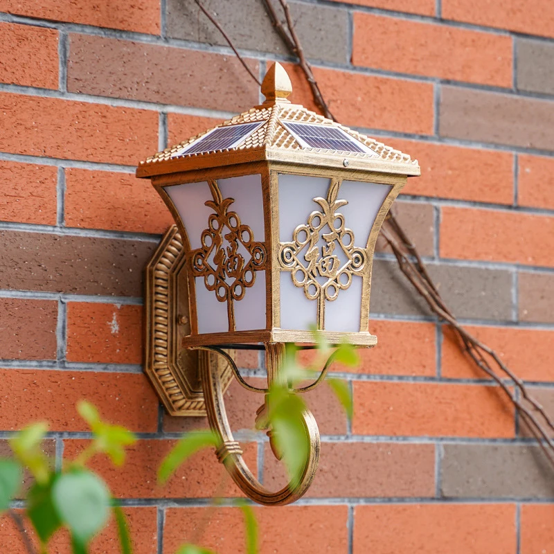 실외용 유럽 스타일의 태양광 충전식 가정용 현관, 벽, - Solar Garden Light 리뷰 및 가격