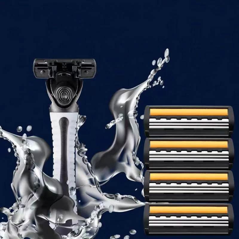 3 레이어 수동 면도기 남성용 클래식 면도기 교체 블레 - Safety Razor Handle 리뷰 및 가격