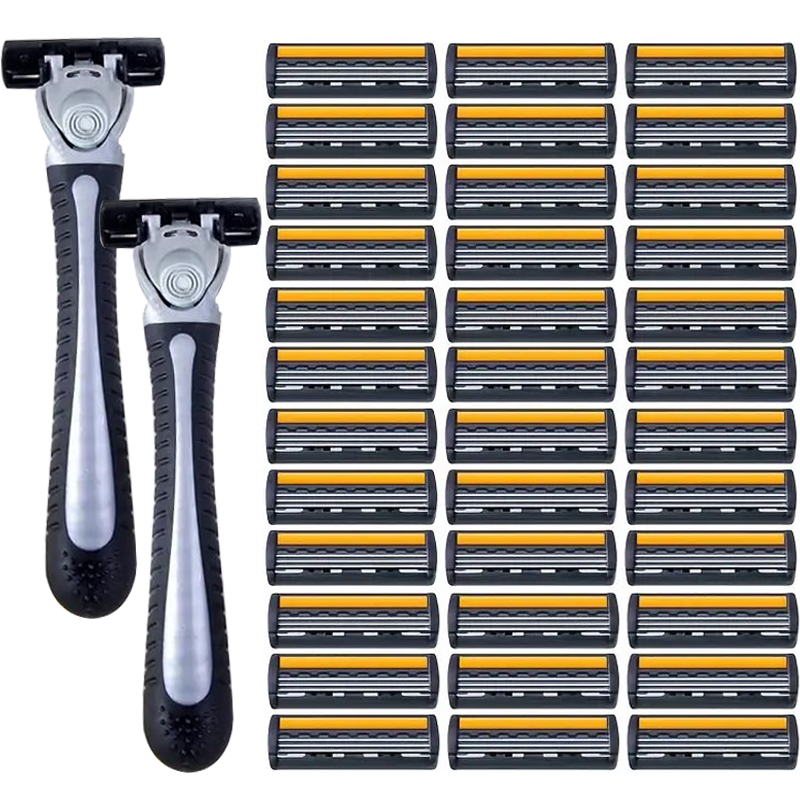 프리미엄 스테인리스 스틸 안전 면도기, 교체 가능한 블 - Safety Razor Handle 리뷰 및 가격