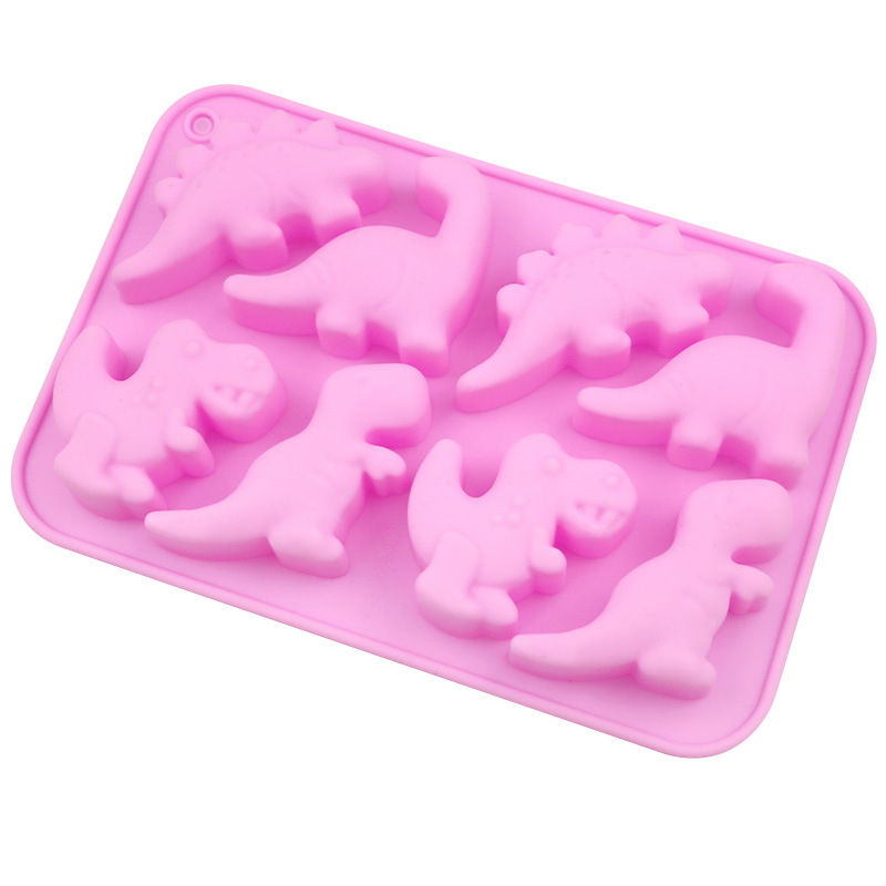 블루스 도매 8종 공룡 만화 실리콘 케이크 틀 DIY  - Eco Soap 리뷰 및 가격